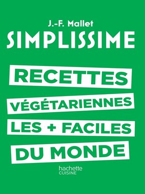 cover image of Simplissime--Recettes végétariennes